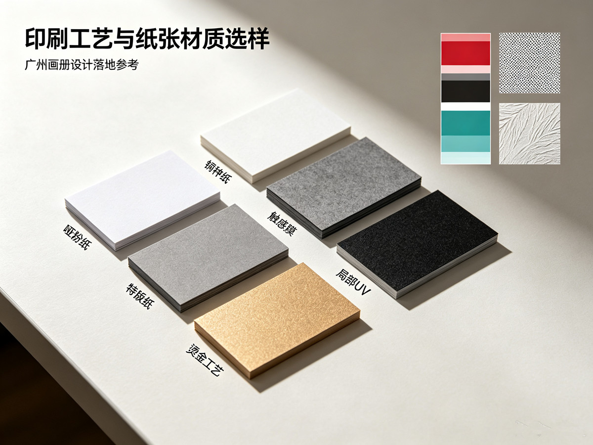 广州画册印刷工艺与纸张材质选择